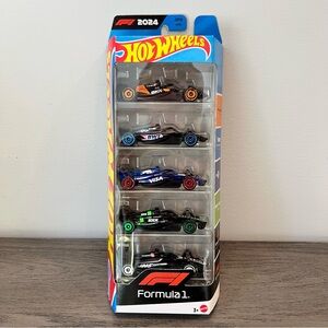 Hot Wheels - Formula 1 - (2024 - 5 Car Pack🏎️🏎️🏎️🏎️🏎️)